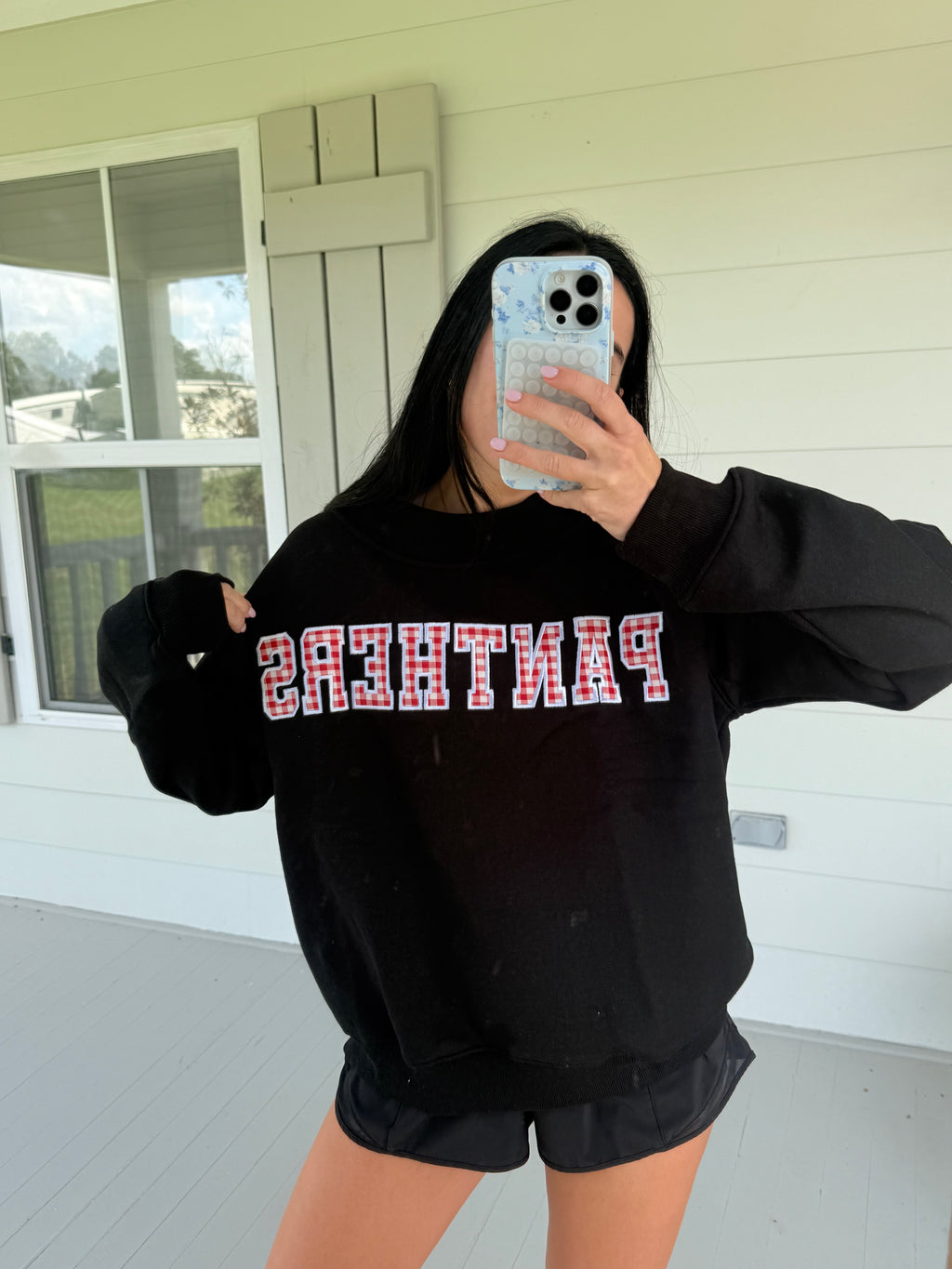 SALE- PANTHERS MOCKNECK