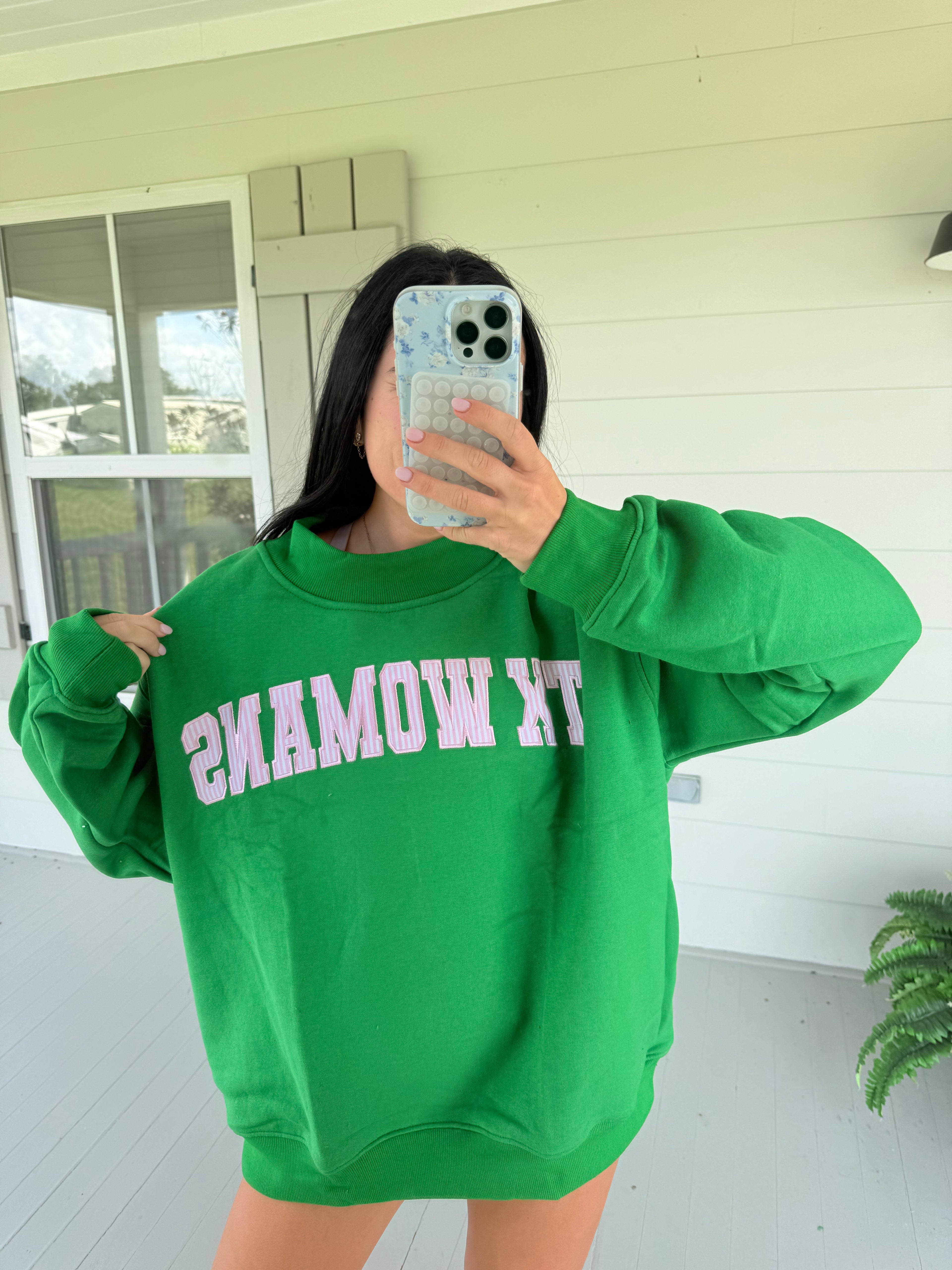 SALE-TX WOMANS MOCKNECK