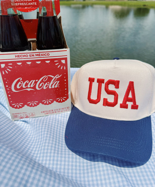 USA- Vintage Trucker Hat