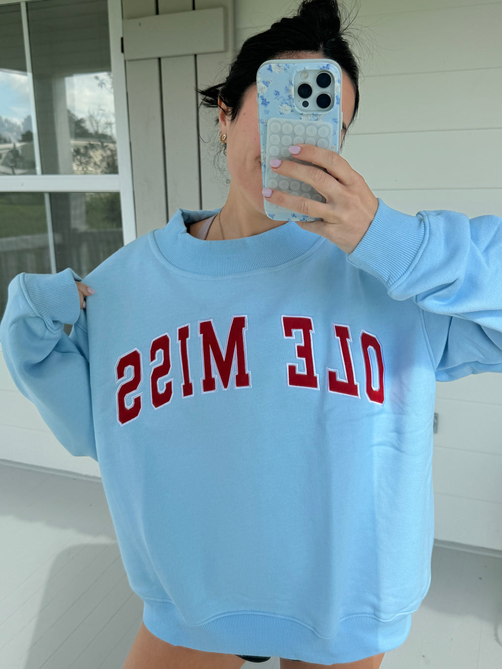 SALE-OLE MISS MOCKNECK