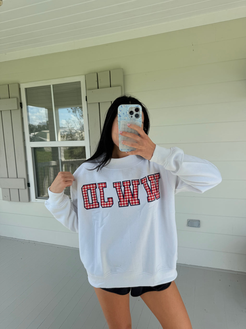 SALE- WWJD MOCKNECK