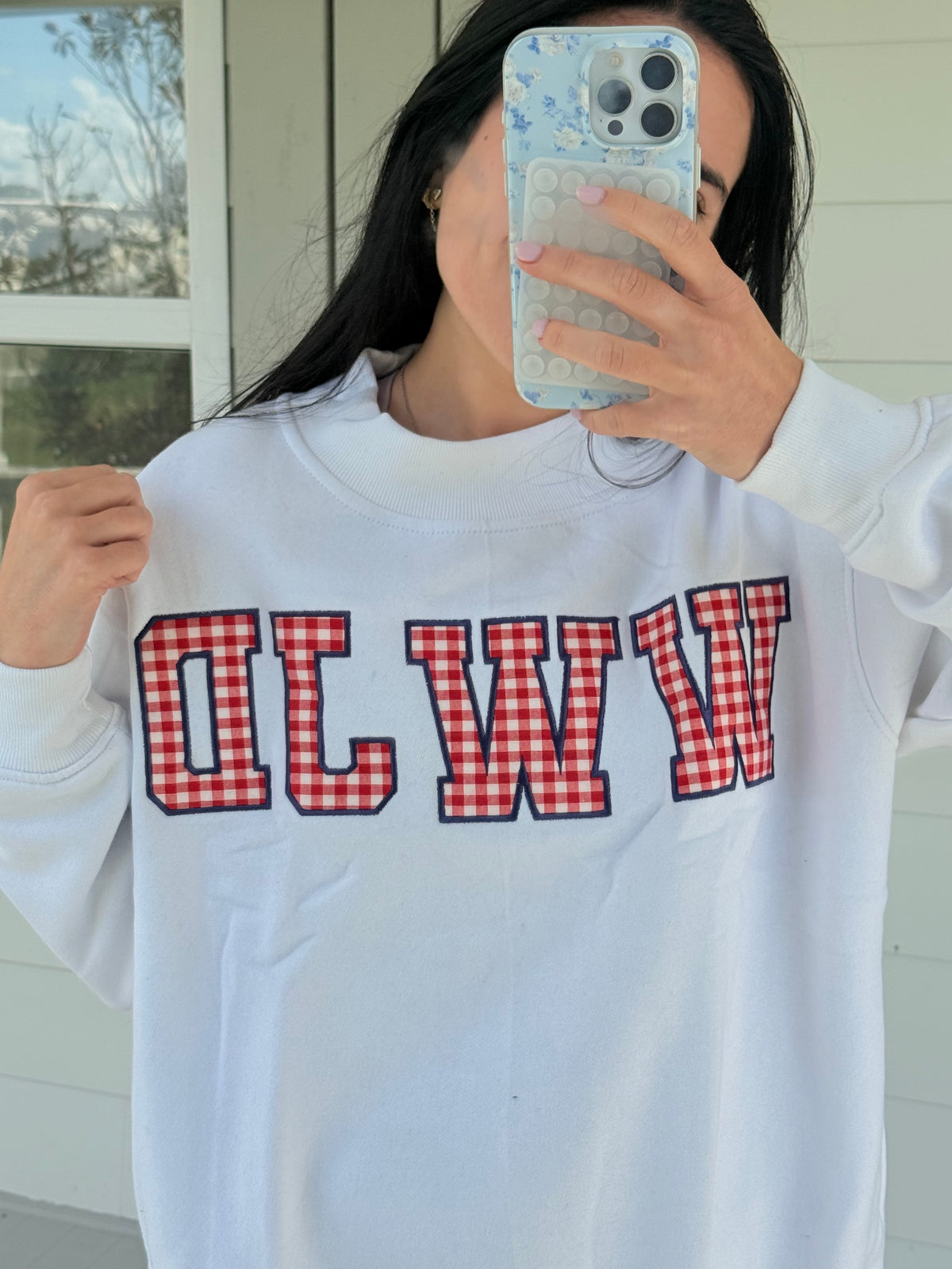 SALE- WWJD MOCKNECK