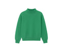 Green Blank Mockneck