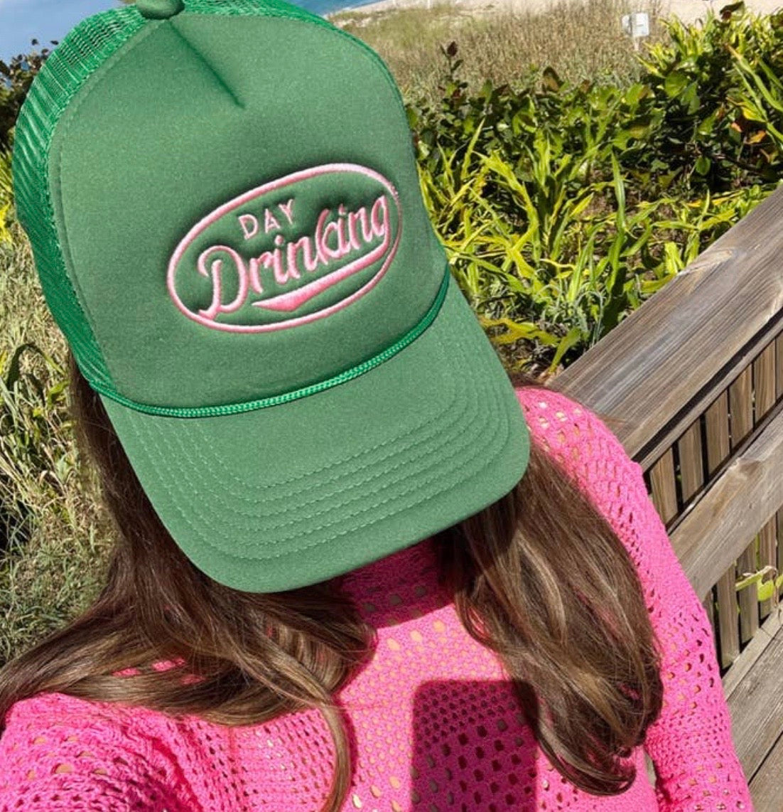 Day Drinking- Vintage Trucker Hat