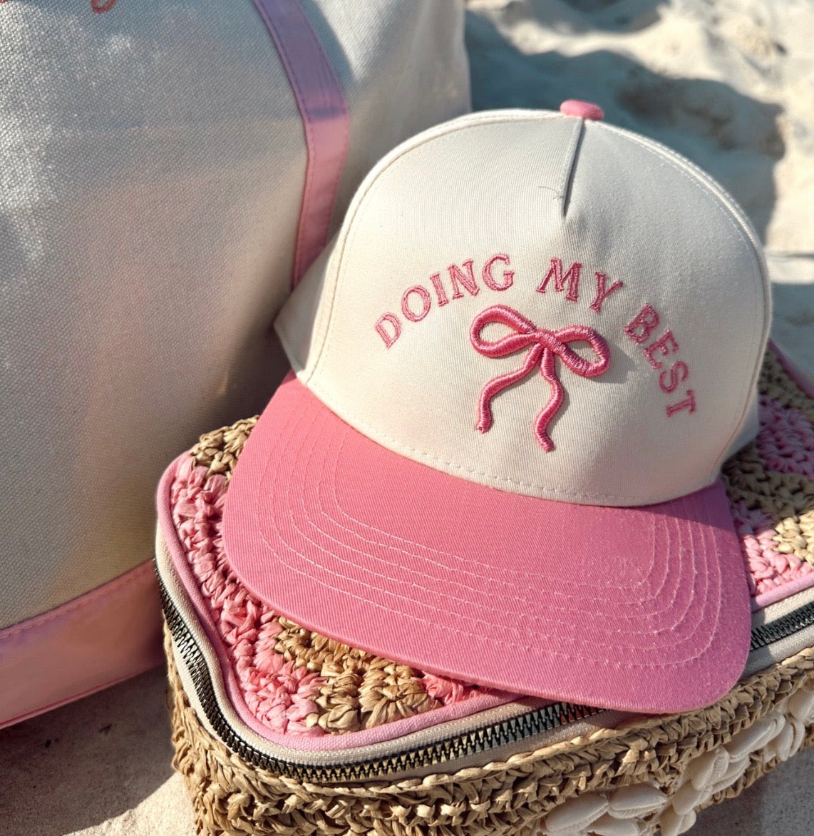 Doing my best- Vintage trucker hat