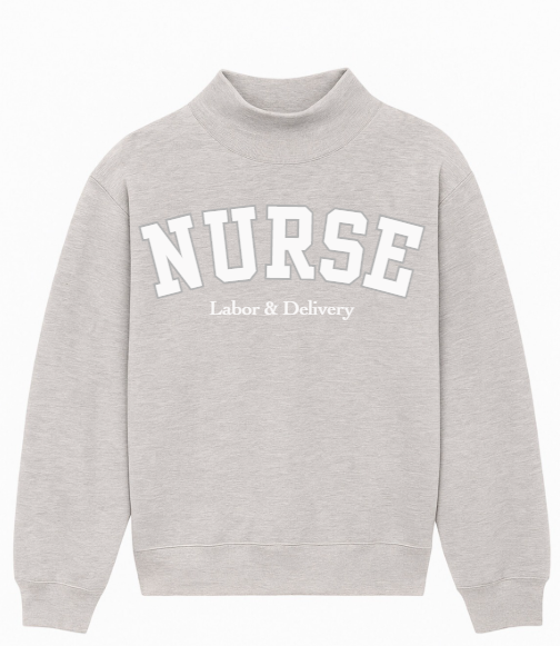 Custom Nurse Mockneck