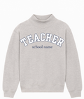 custom teach mock neck