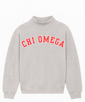 CHI OMEGA MOCKNECK