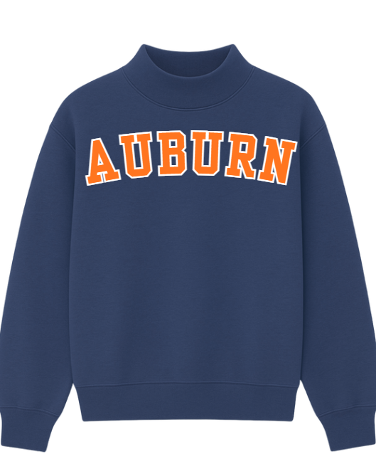 AUBURN MOCKNECK