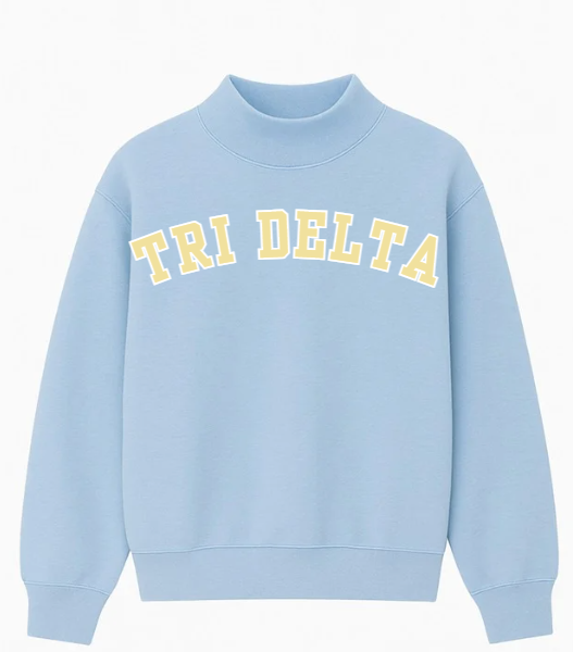 TRI DELTA MOCKNECK